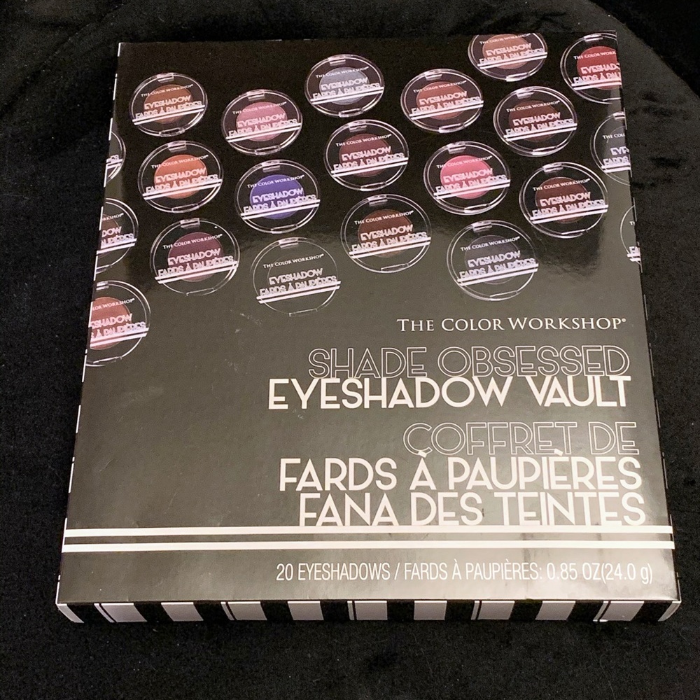 Nwt The Color Workshop 20 Shade Obsessed Eyeshadow
